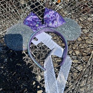 Purple Glitter Disney Ears